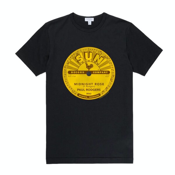 MIDNIGHT ROSE LABEL T-SHIRT | Paul Rodgers